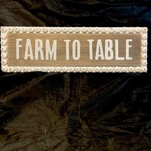 New shabby chic farmhouse wood sign